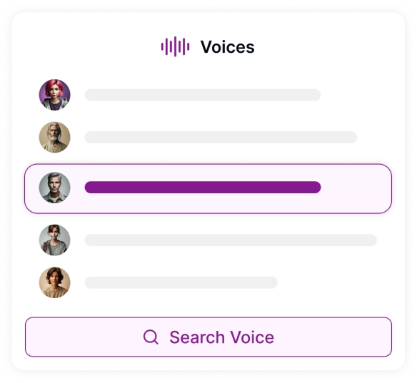 Image depicting an exploration of Speaktor's AI-generated voices, emphasizing realism and variety.