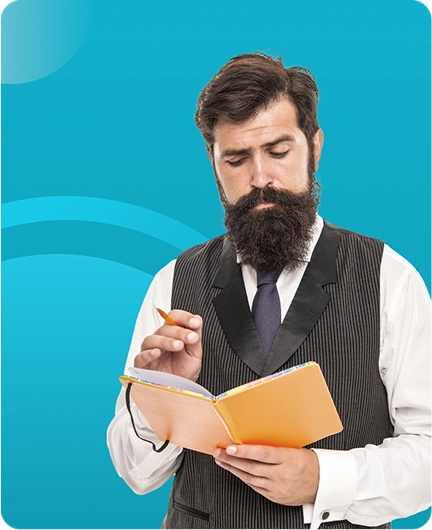 Image depicting how authors use Speaktor, showcasing text-to-speech for audiobooks and content narration.